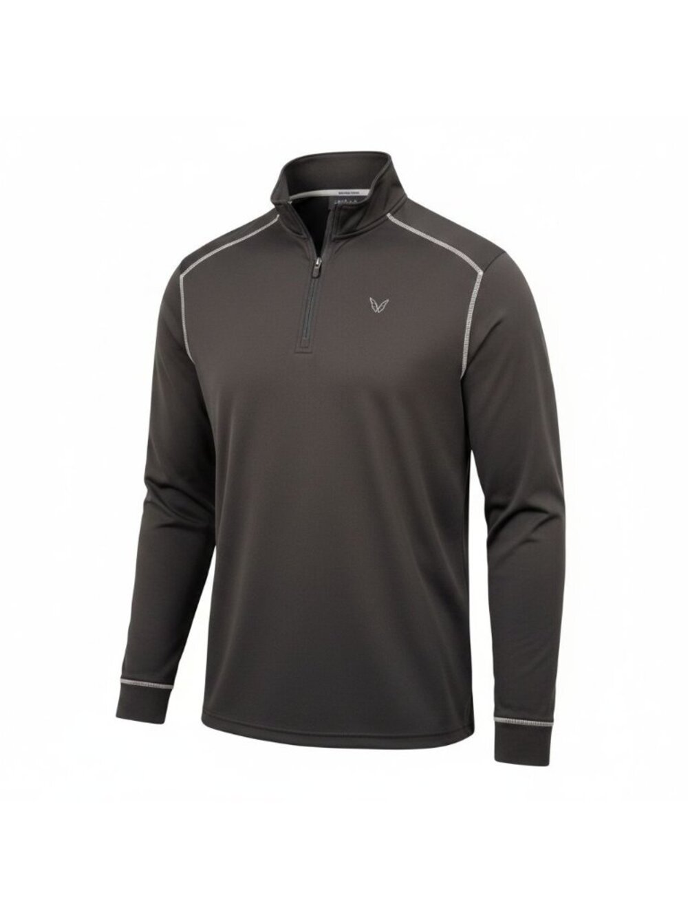 Callaway Black 1/4 Zip Pullover XL With Contrast Stitching Mens Golf Shirt - Picture 1 of 9